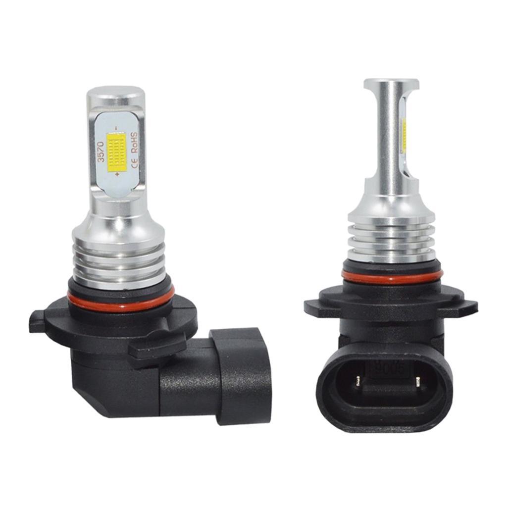 2x2 Pieces 9006 3570 LED 80W LED Foglights Bulb Kit High/Low Beam
