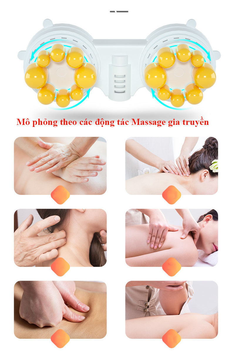 Nệm Massage Toàn Thân Hồng Ngoại Giảm Đau Nhức Xương Khớp