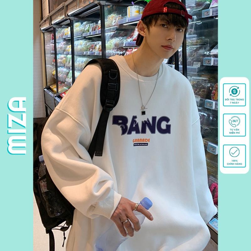 Áo khoác sweater nam nữ unisex form rộng đôi nỉ ngoại local brand đẹp cặp đôi ulzzang hàn quốc oversize dày mịn zip BANG