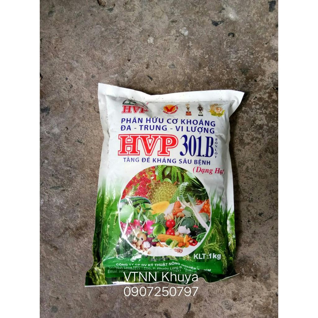 Phân hữu cơ khoáng cao cấp HVP/TN 301B dạng hạt và bột