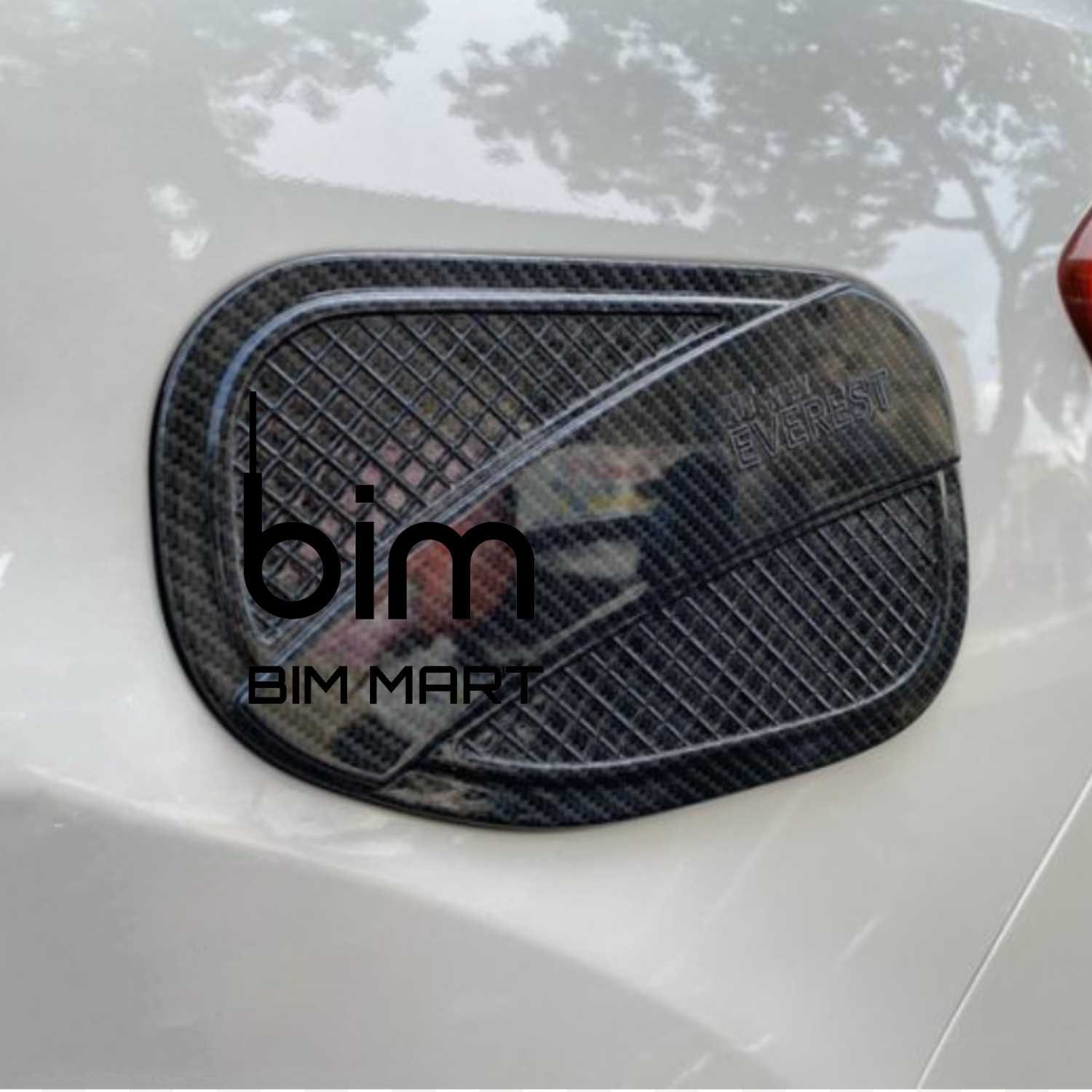 Ốp Nắp Bình Xăng Dành Cho Xe Ford Everest 2016-2021 Vân Carbon Cao Cấp