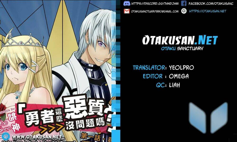 sẽ không vấn đề gì nếu anh hùng là một kẻ tồi tệ chapter 1.1 1