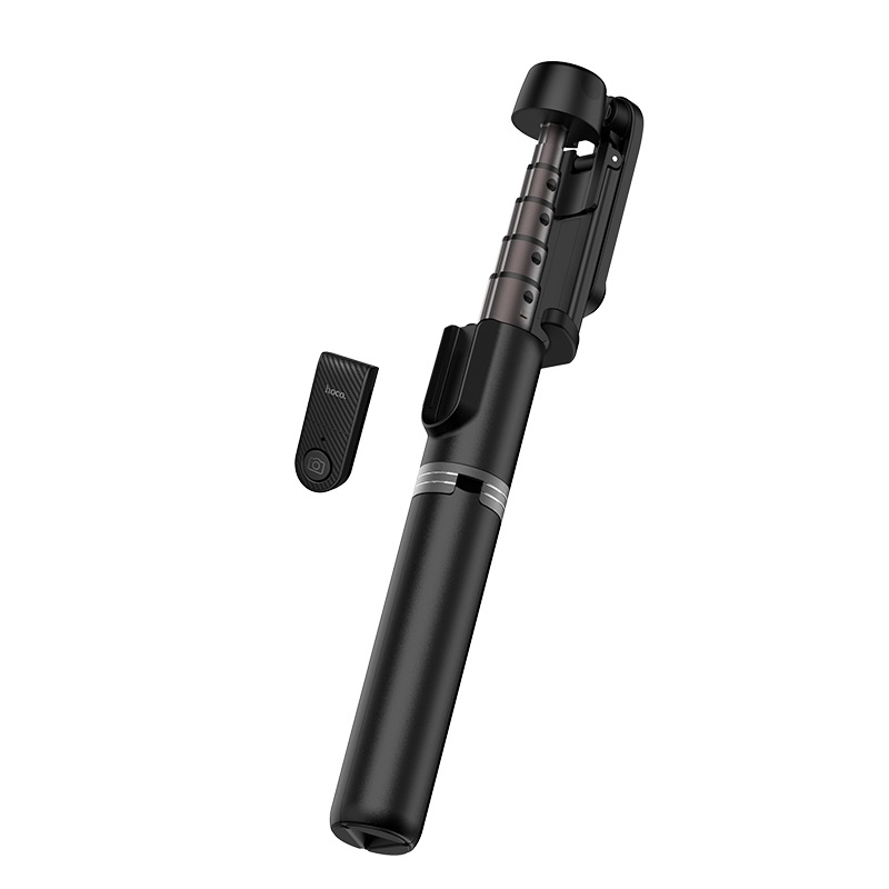 Gậy Tripod Bluetooth xoay 360 độ chụp hình gọn nhẹ tương thích Android, iOS ( Đen)- Hàng chính hãng