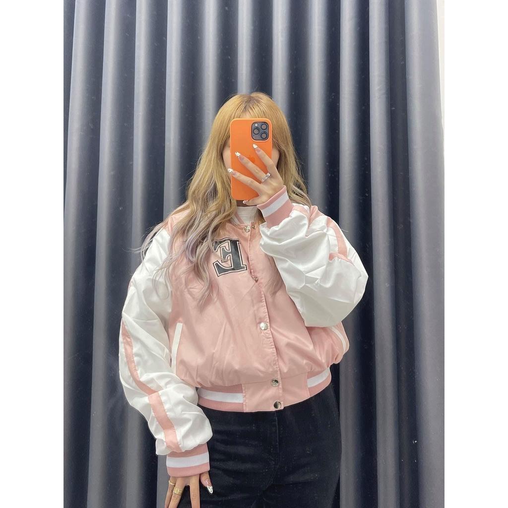 ÁO KHOÁC NỮ CROPTOP FROM RỘNG CÁ TÍNH