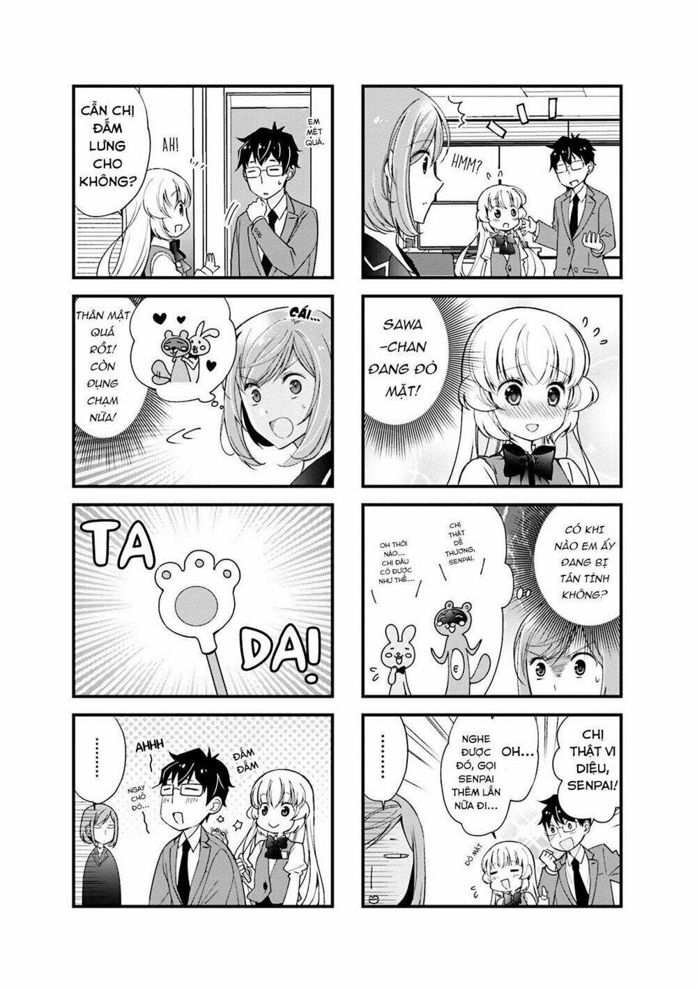 senpai nhỏ nhắn của tôi rất dễ thương chapter 11 5