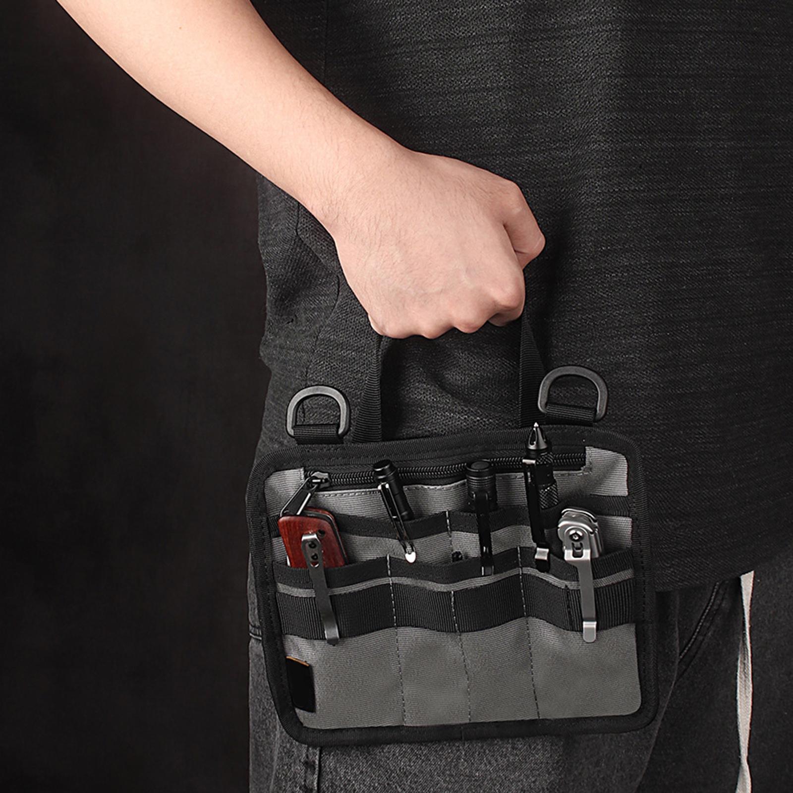 Multifunctional Tool Bag Pocket Organizer Sundries Bag for Hiking Camping