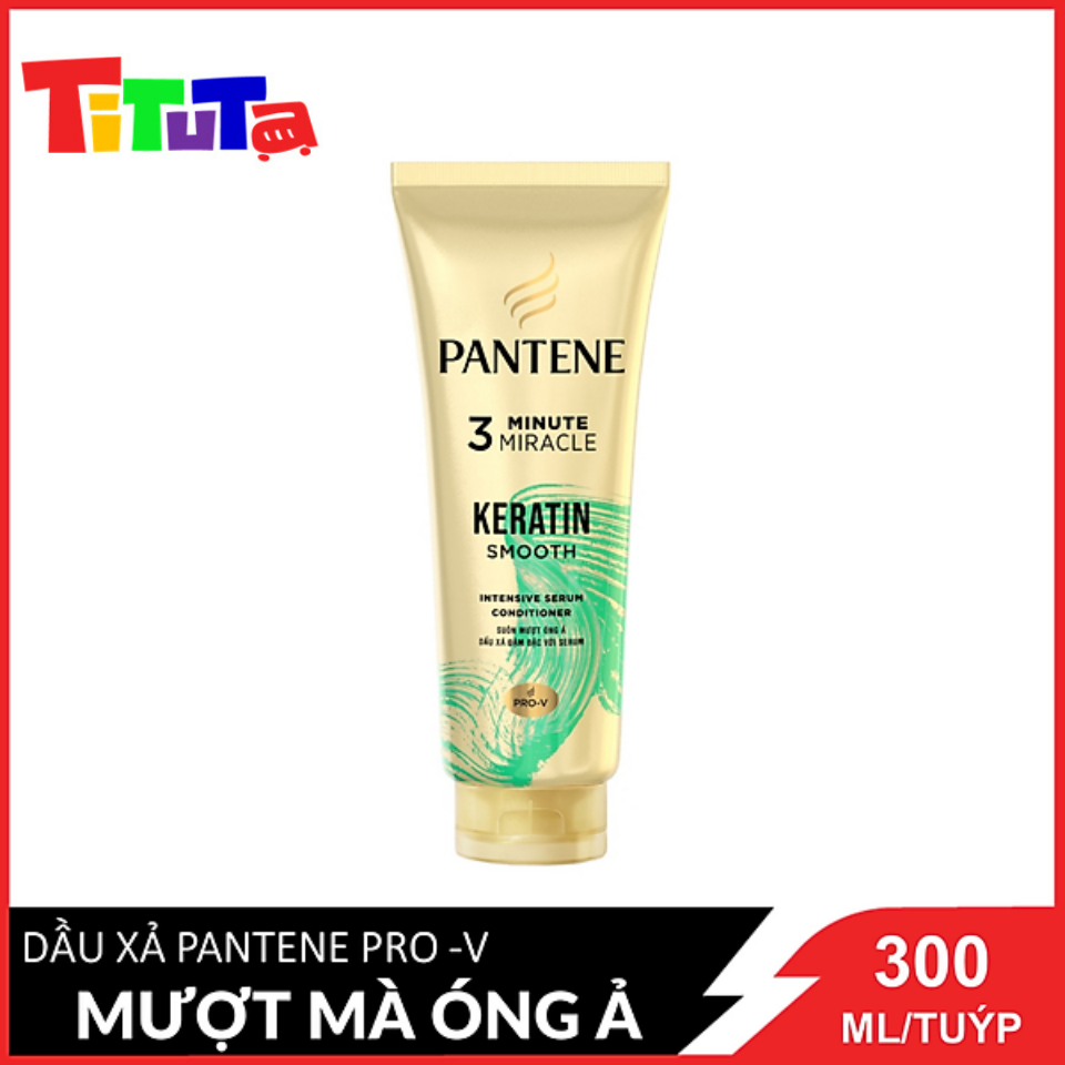 Dầu xả Pantene Pro- V 3 Phút Diệu Kì Mượt Mà Óng Ả  300ml / Tuýp