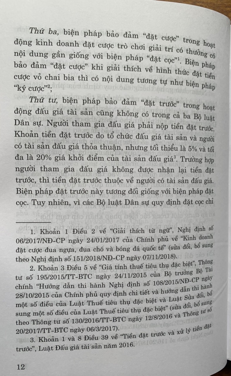 9 Biện Pháp Bảo Đảm Nghĩa Vụ Hợp Đồng (Quy Định, Thực Tế Và Thiết Kế Giao Dịch Theo Bộ Luật Dân Sự Hiện Hành) - (Tái bản lần thứ 3, có sửa chữa, bổ sung)