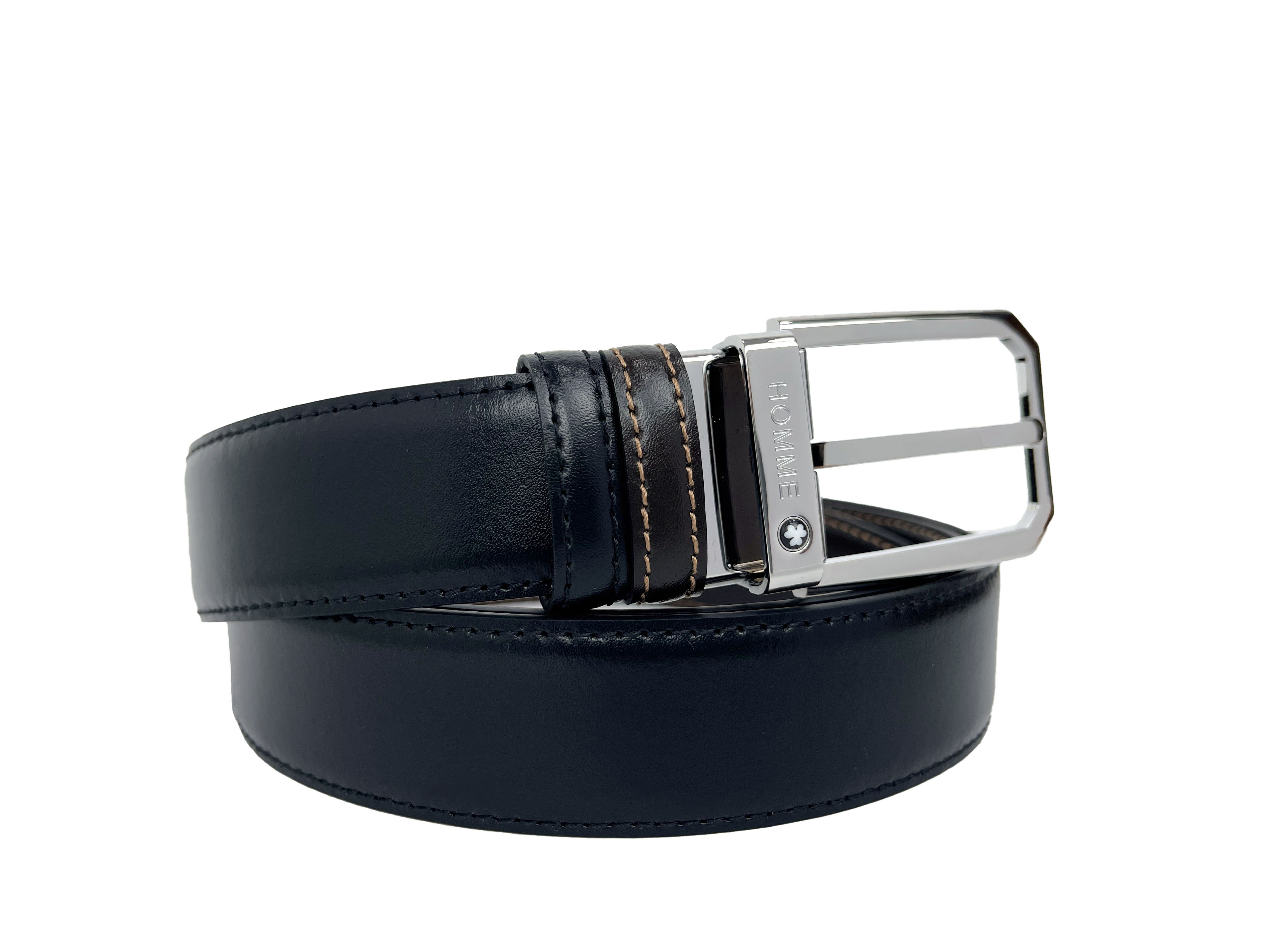 HOMME ST Mawes - Luxury Italian Genuine Leather Belt