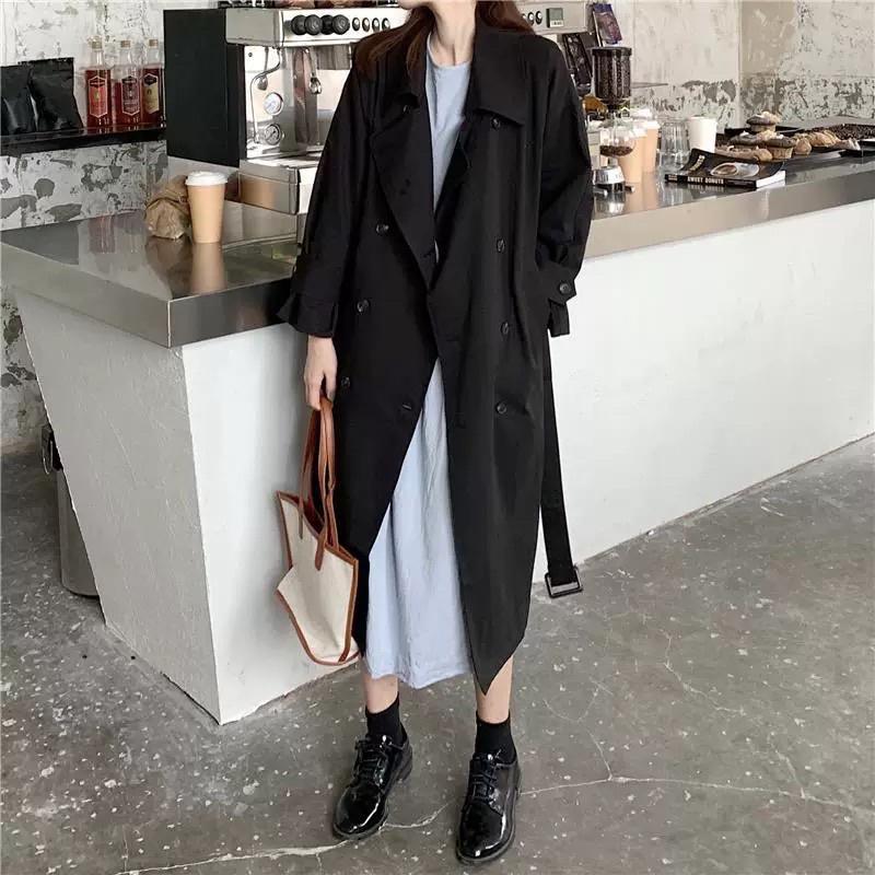 ÁO KHOÁC DÁNG DÀI MANGTO CỔ VEST