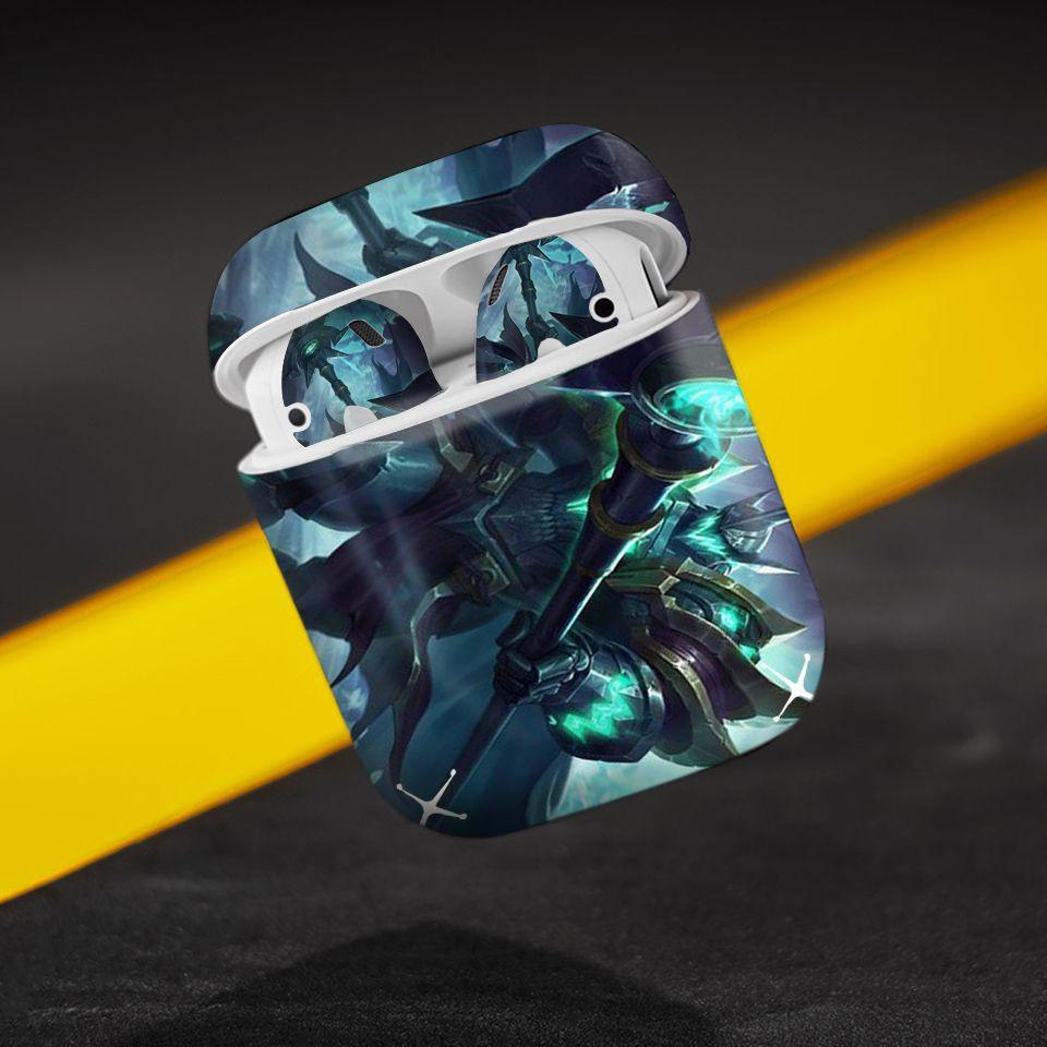 Miếng dán skin cho AirPods in hình Liên Quân - Zephys Oán Linh - LQM025