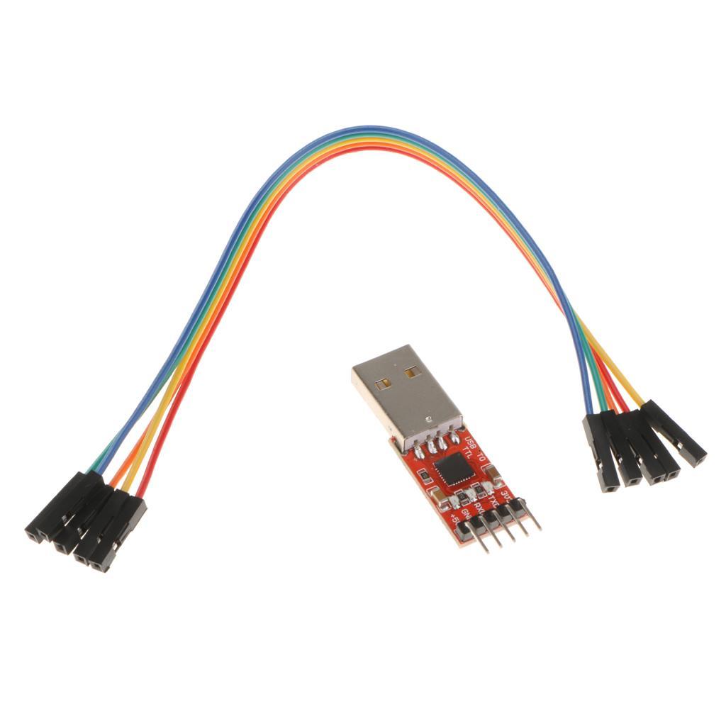 CP2102 Module USB2.0 to TTL 5Pin Connector Cable USB to Serial Module UART