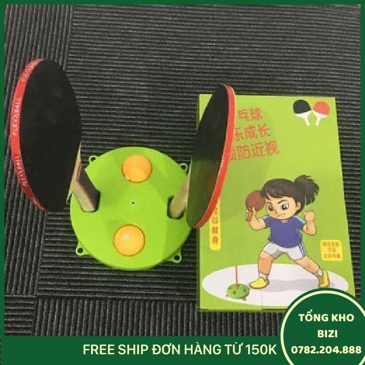 Bóng Bàn Tập Phản Xạ Lắc Lư Cho Bé - Tặng Kèm 3 Trái Bóng - Free Ship Toàn Quốc
