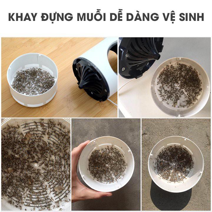 Đèn bắt muỗi (Loại xịn) máy bắt muỗi thông minh bằng ánh sáng UV hiệu quả ngay sau 1 đêm sử dụng