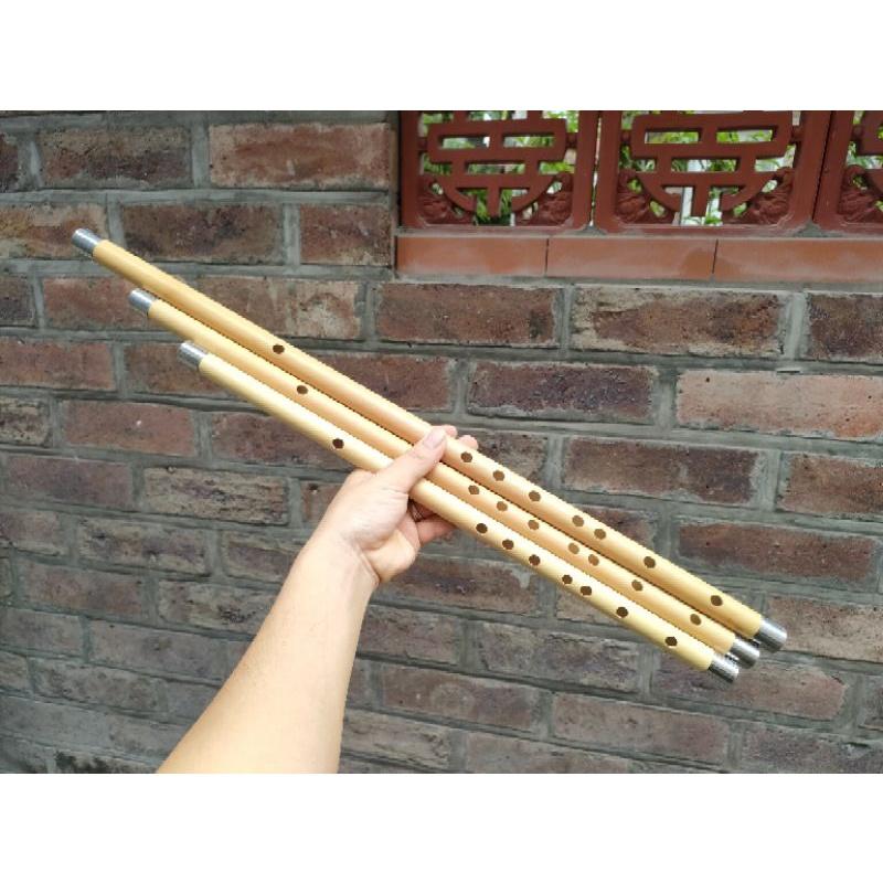 Sáo Trúc Đô Bọc Inoc Cao Cấp - Tặng Túi Đựng Và Dây Treo Cao Cấp