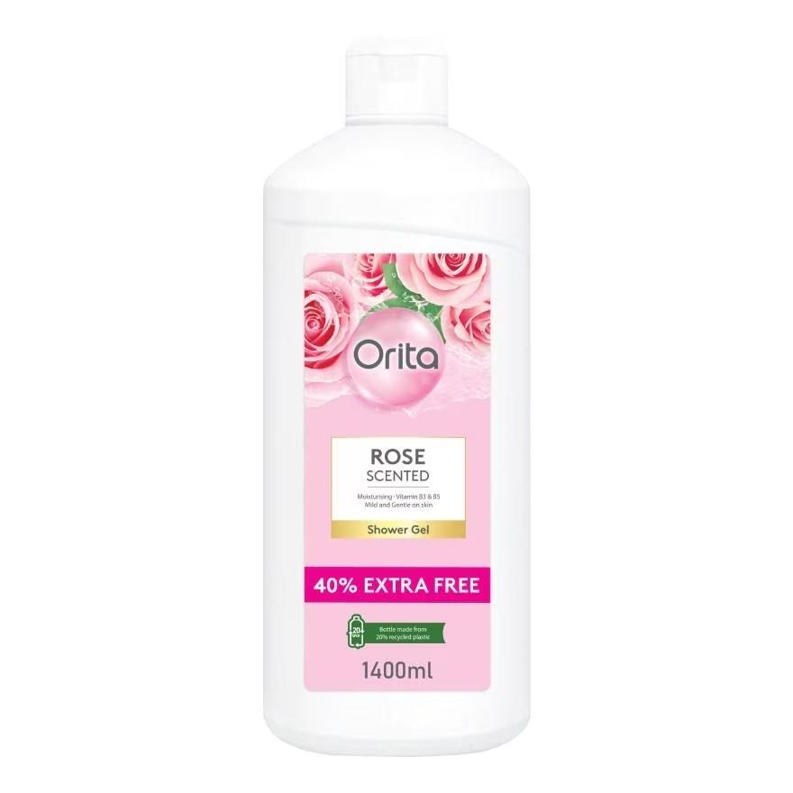 Gel Tắm Orita Hương Hoa Hồng Shower Gel Rose Scented 1400ml