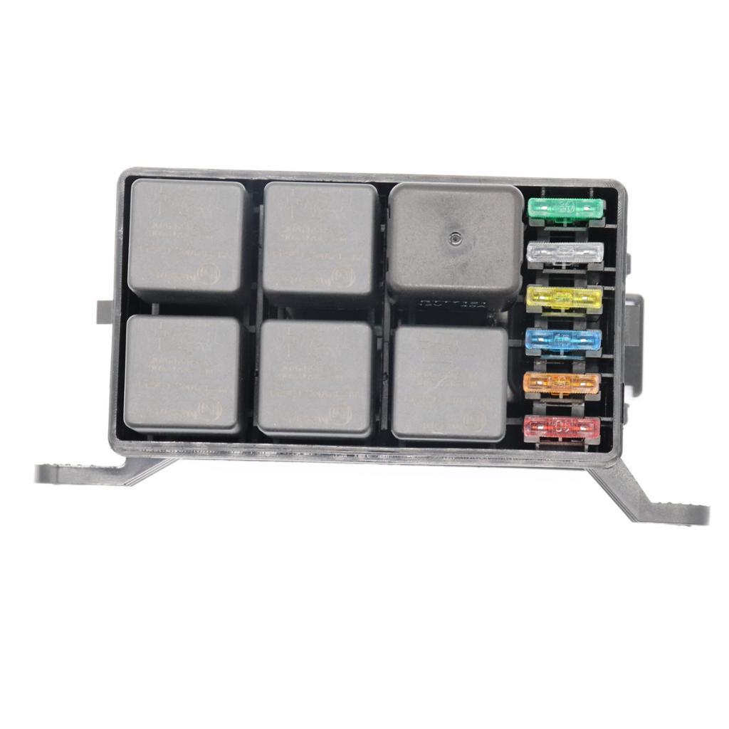 6 /ATC Fuse Holder with Spade Terminal 12V 40A Relays