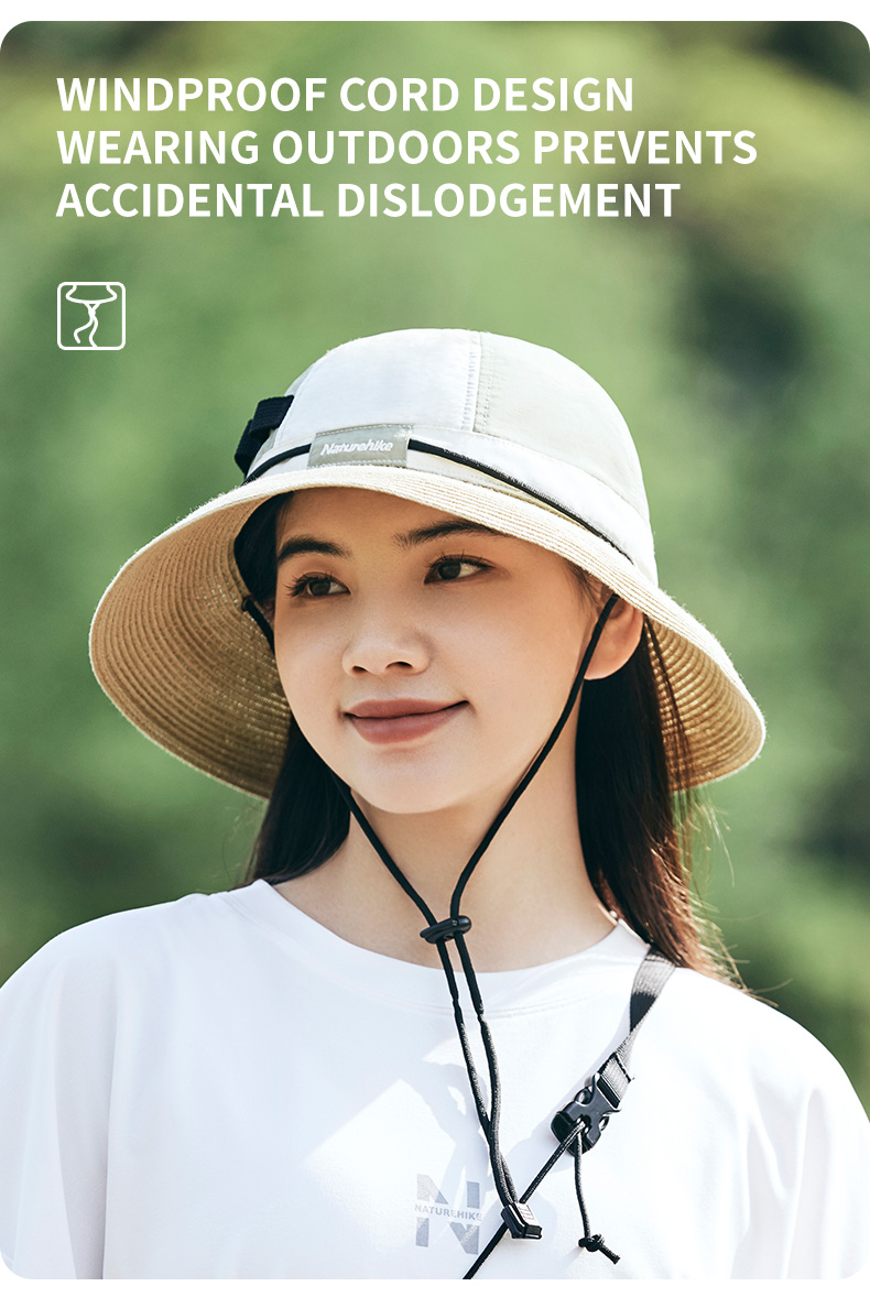 Mũ chống nắng, chống mưa rộng vành Naturehike CYY2321LG010