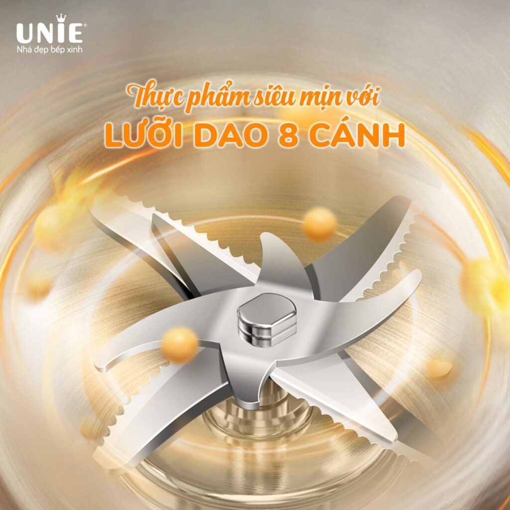 Máy Làm Sữa Hạt Đa Năng Unie UMB09 Nâng Cấp Toàn Diện UMB08, 6 chức năng, Hàng chính hãng