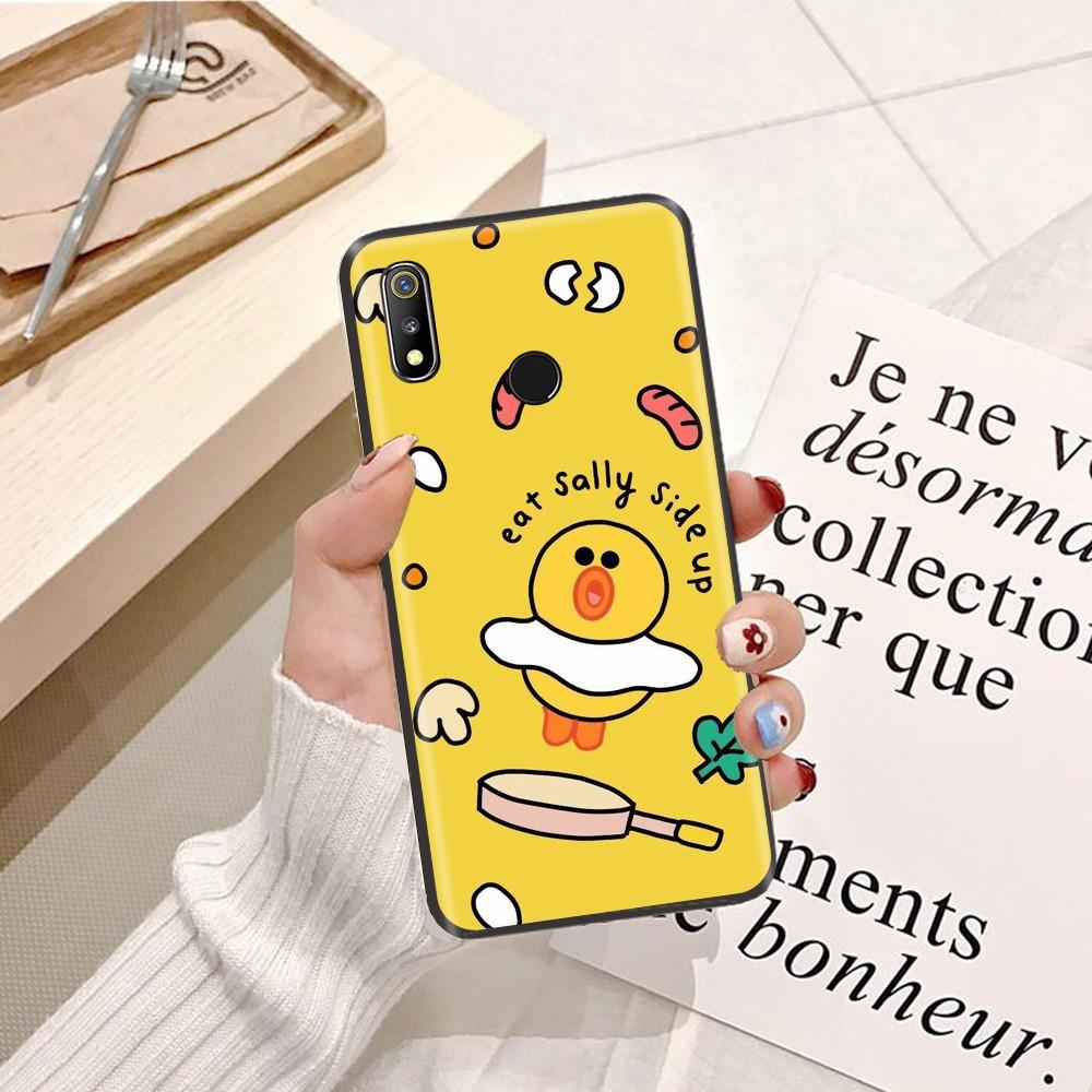 Ốp lưng dành cho điện thoại Oppo Reno 3 Pro Viền dẻo TPU hình Vịt Con Đáng Yêu