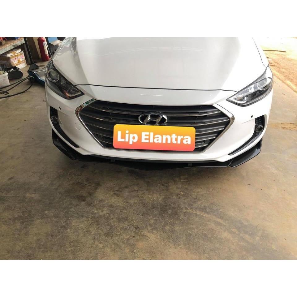 Lip trước ,cản trước Elantra mẫu thể thao,nhựa ABS Cao Cấp Chống Va Đập Tốt