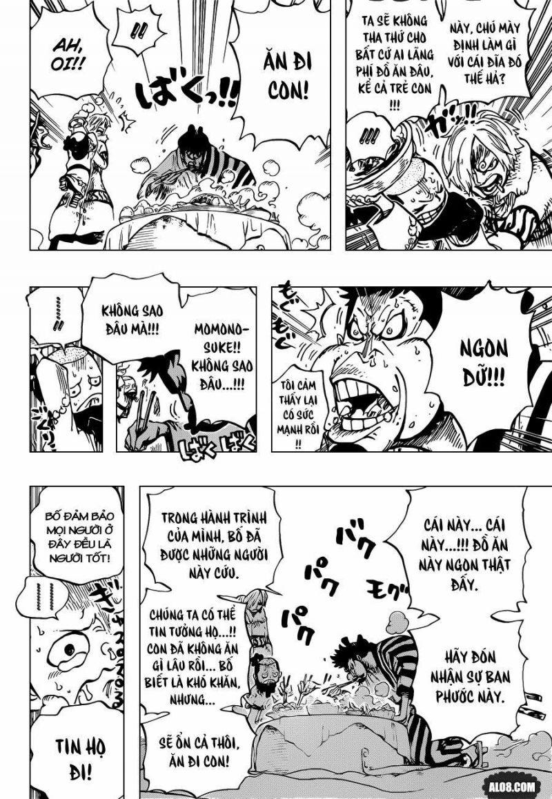 đảo hải tặc - one piece chapter 696 14