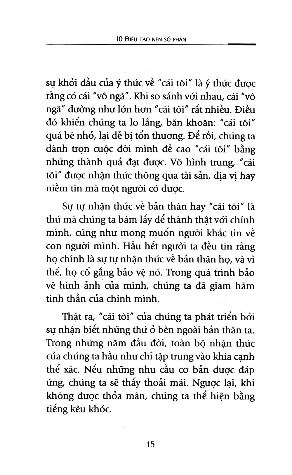 10 Điều Tạo Nên Số Phận (Tái Bản 2019)