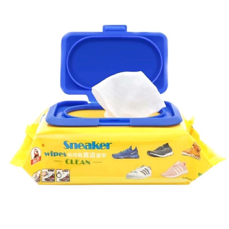 Gói 30 khăn giấy lau giày siêu sạch snaker