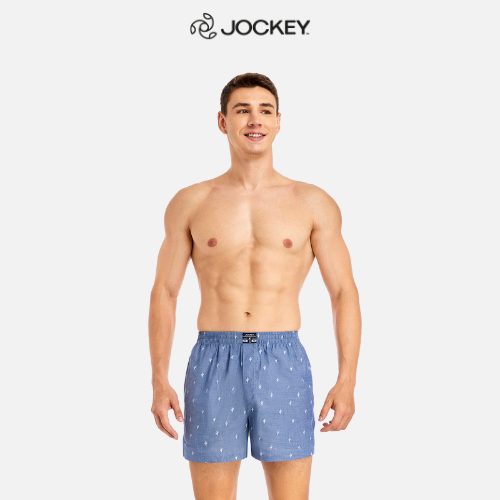 Quần short Boxer Kate nam Jockey in họa tiết form cải tiến - J1308