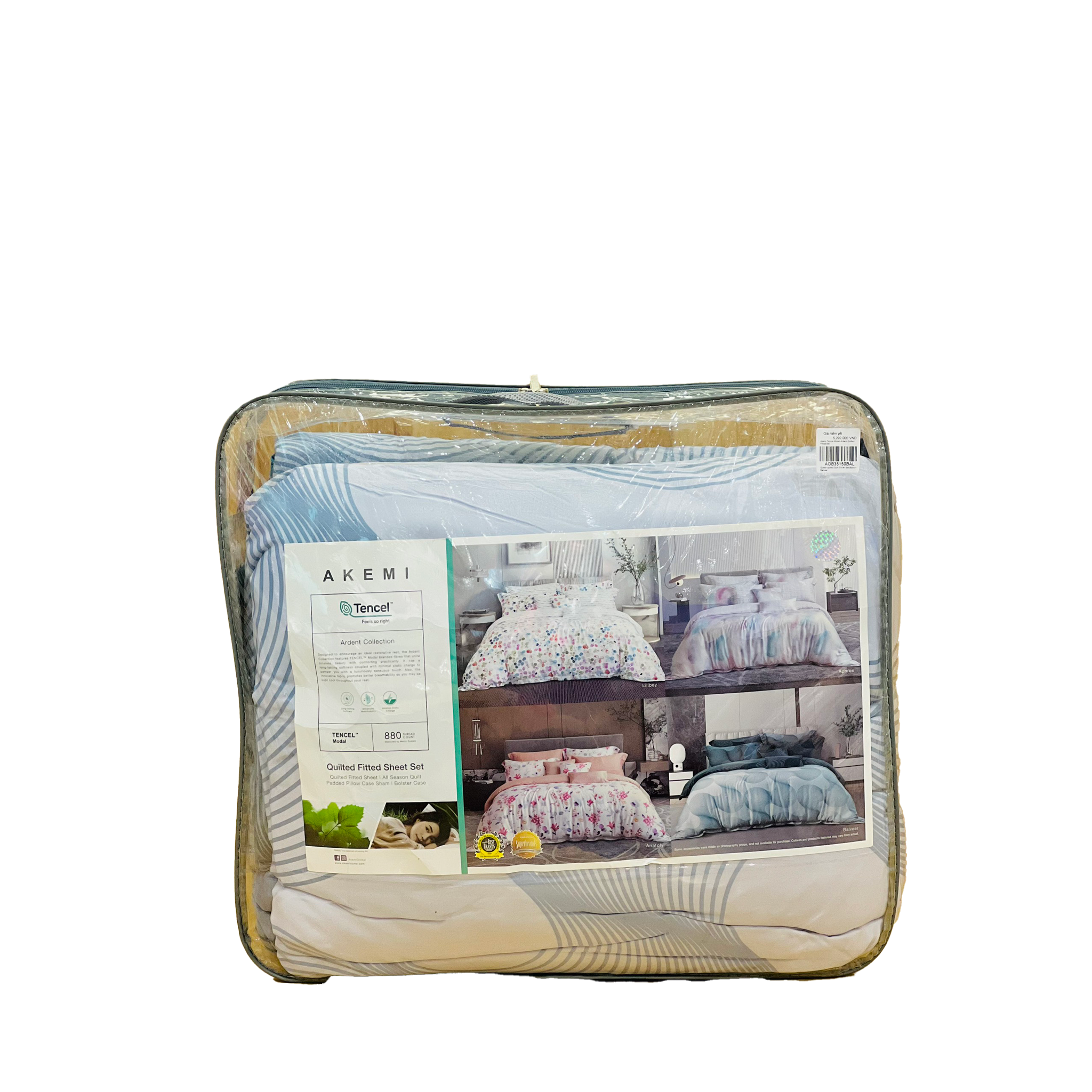 Chăn chần mỏng Akemi Tencel Modal Ardent sử dụng 4 mùa, 1 cái