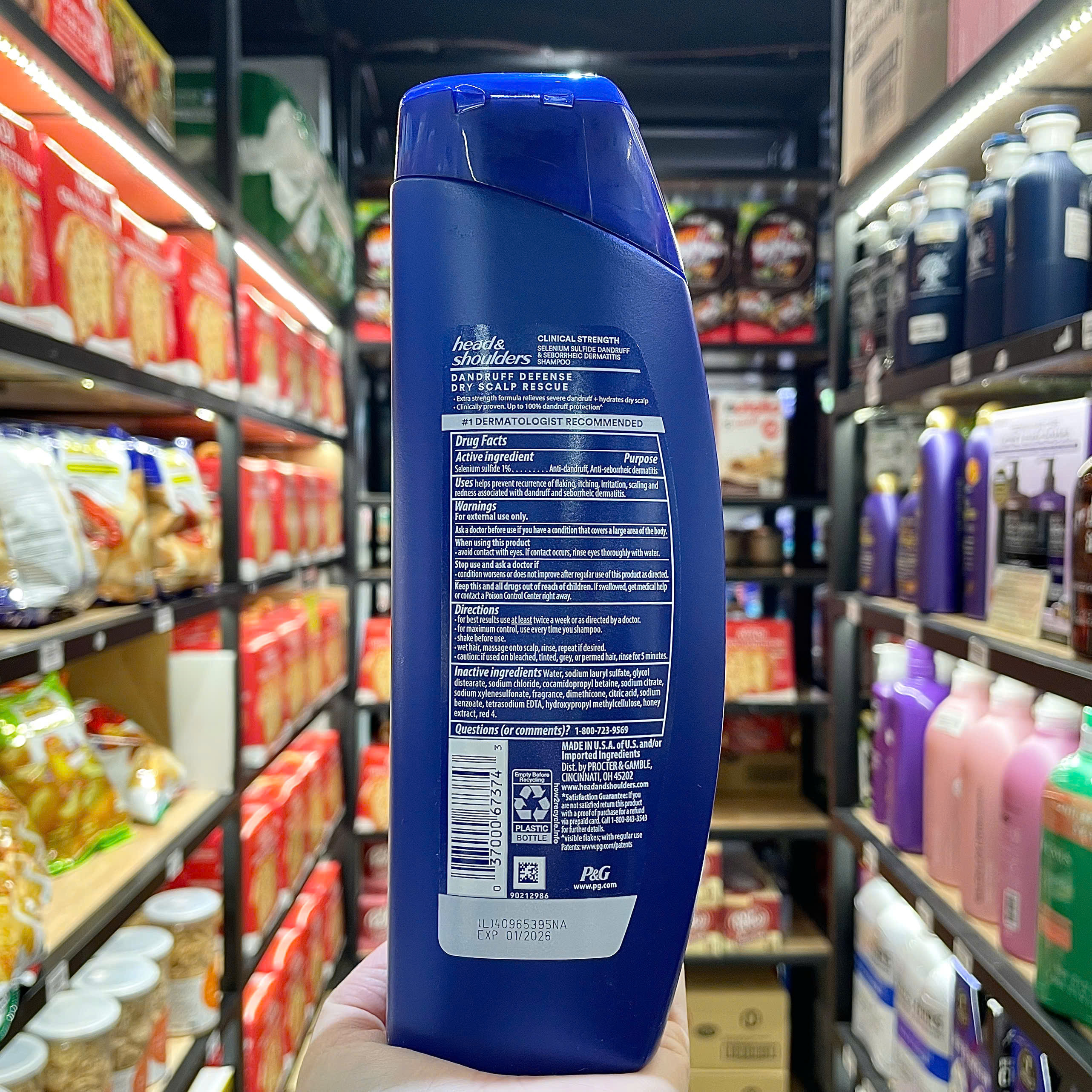 Dầu gội Head&amp;shoulders Clinical Strength Proven Relief 400ml - USA