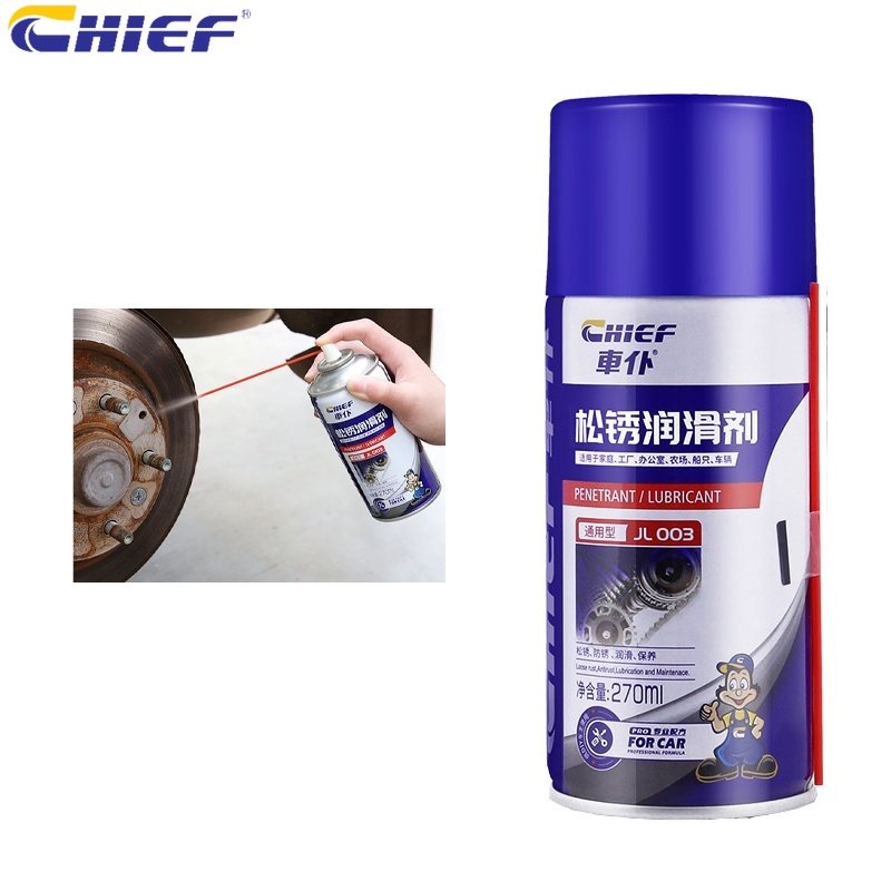 Chai xịt dầu bôi trơn chống rỉ sét mạnh Chief JL003 dung tích 270ml