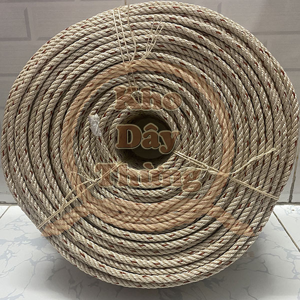 1 Cuộn Dây thừng nâu loại tốt size 12mm, dài 220m