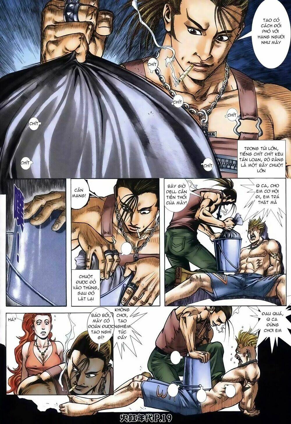 hỏa hồng niên đại hắc cốt đường chapter 111 14