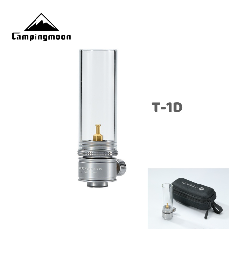 Đèn nến/ Đèn gas cắm trại hình cây nến Campingmoon T-1D/ T-1D15