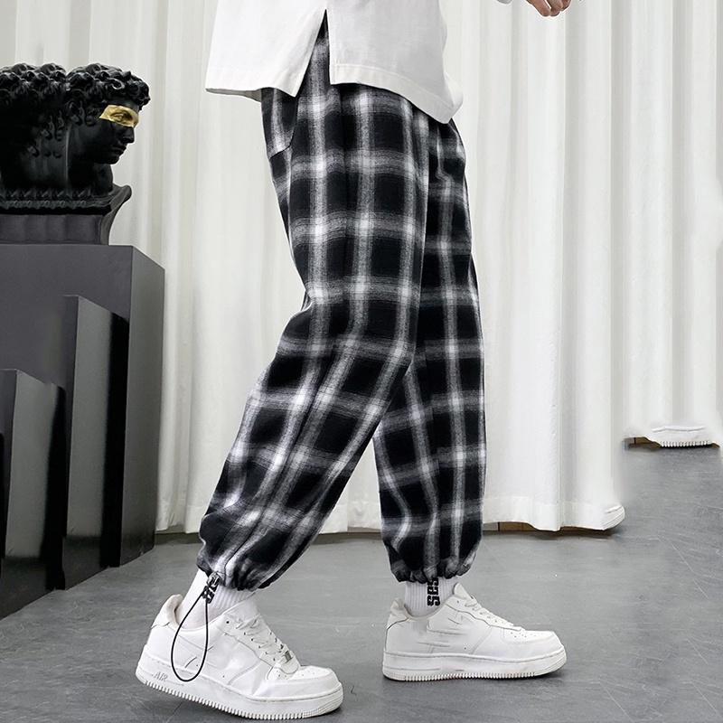 Quần Jogger Nam Hot Trend Kẻ Sọc Caro Dáng Rộng Dây Rút Phong Cách Thời Trang Zenkonu QUAN NAM 137V1