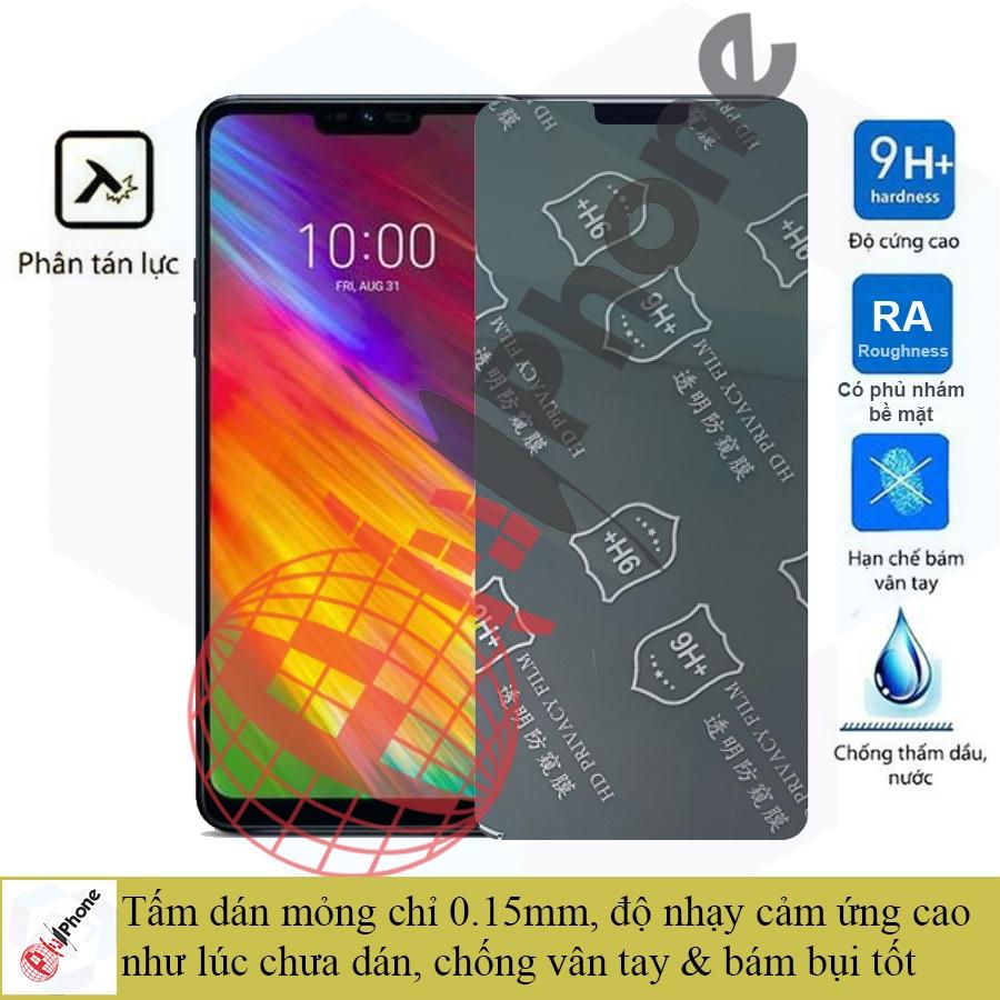 Dán chống nhìn trộm dành cho  Vivo IQOO U3X - Dán cường lực dẻo nano 9H+