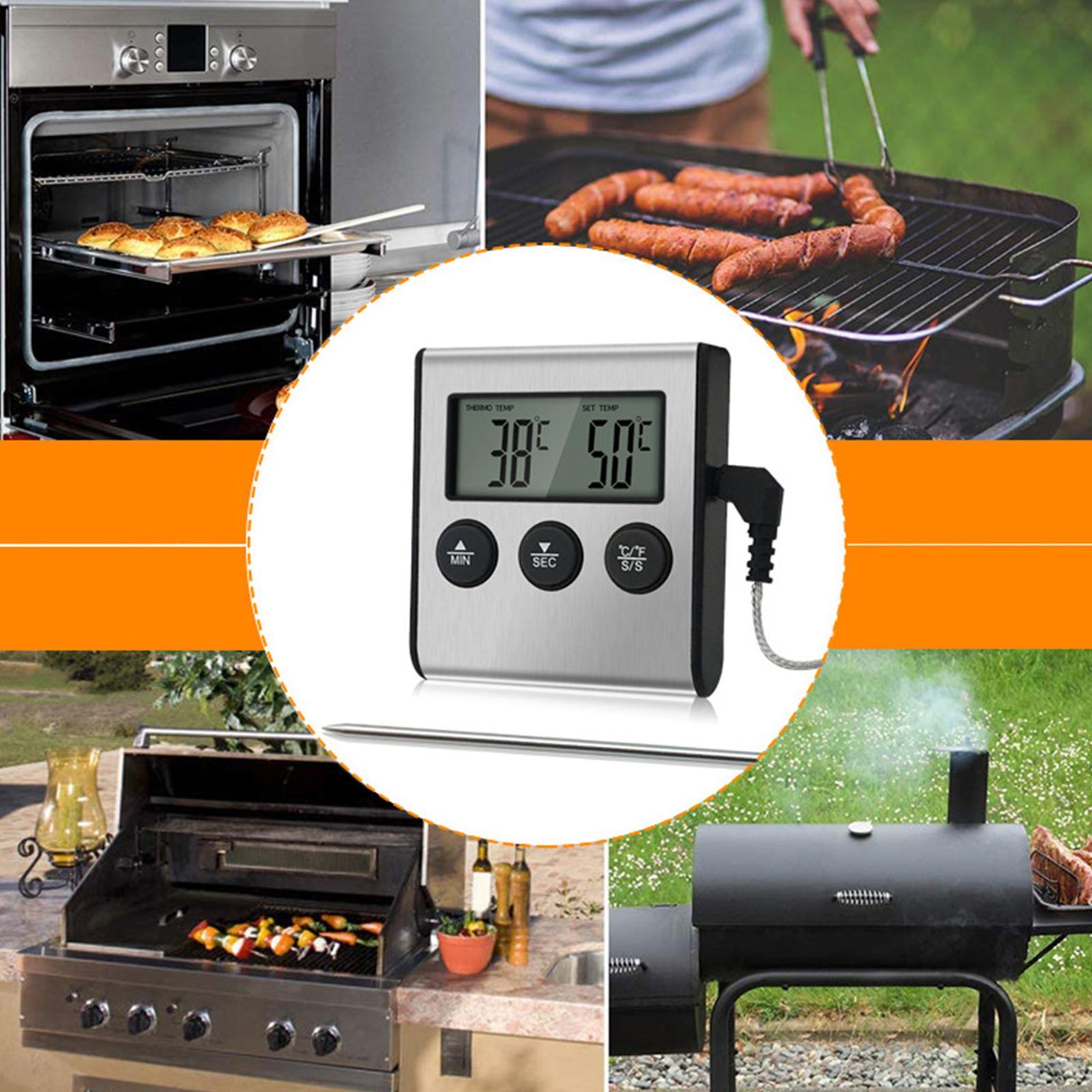Digital Thermometer Grill Thermometer Multifunctional Food Thermometer Kitchen BBQ Thermometer,