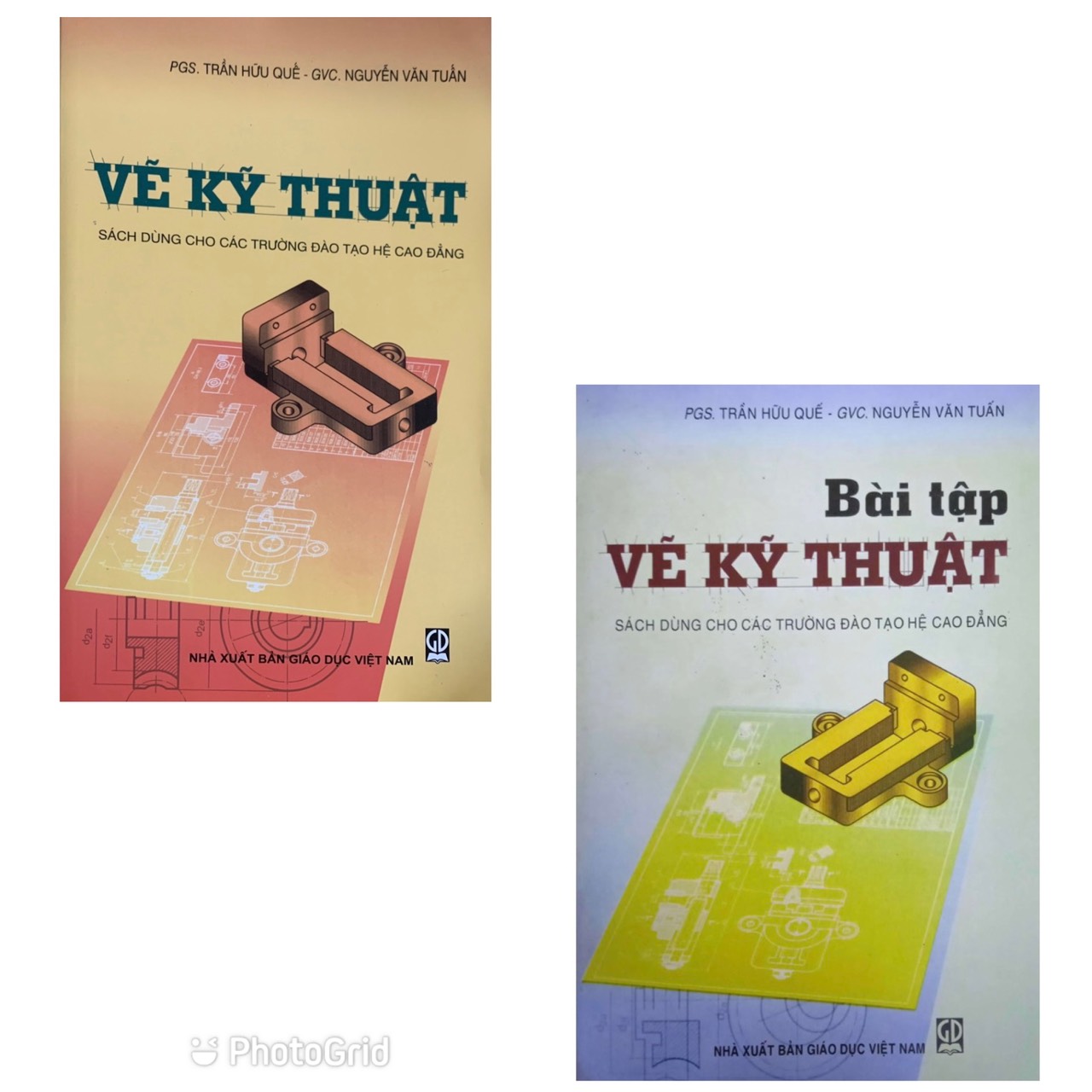 Combo  Vẽ kỹ thuật + Bài tập