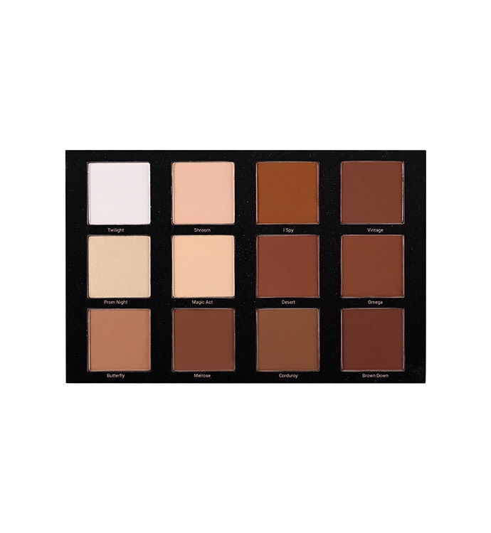 Bảng Tạo Khối Chuyên Nghiệp Vacosi (12 Ô) Pro Studio HIGHLIGHT Palette ( bảng Contour)