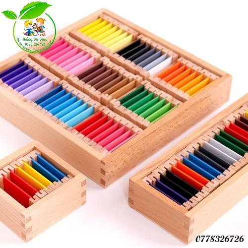 Bộ 3 bảng màu Montessori (3 Color Tablet boxes)