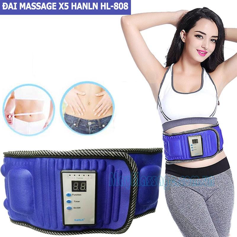 Máy Massage Bụng, Đai Massage Rung Giảm Mỡ Bụng, Thon Eo Bonyon X5