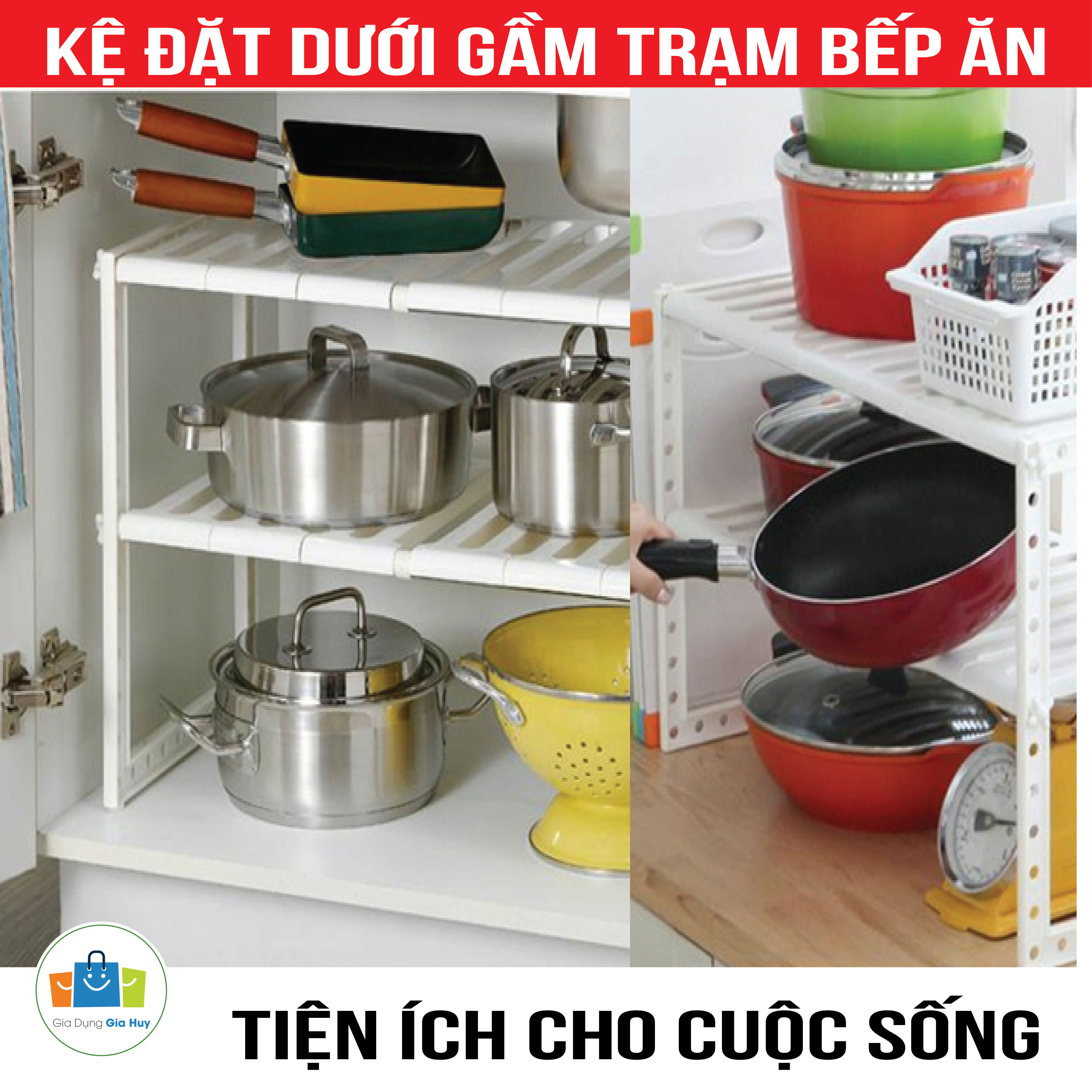 KỆ GẦM BẾP ĐA NĂNG