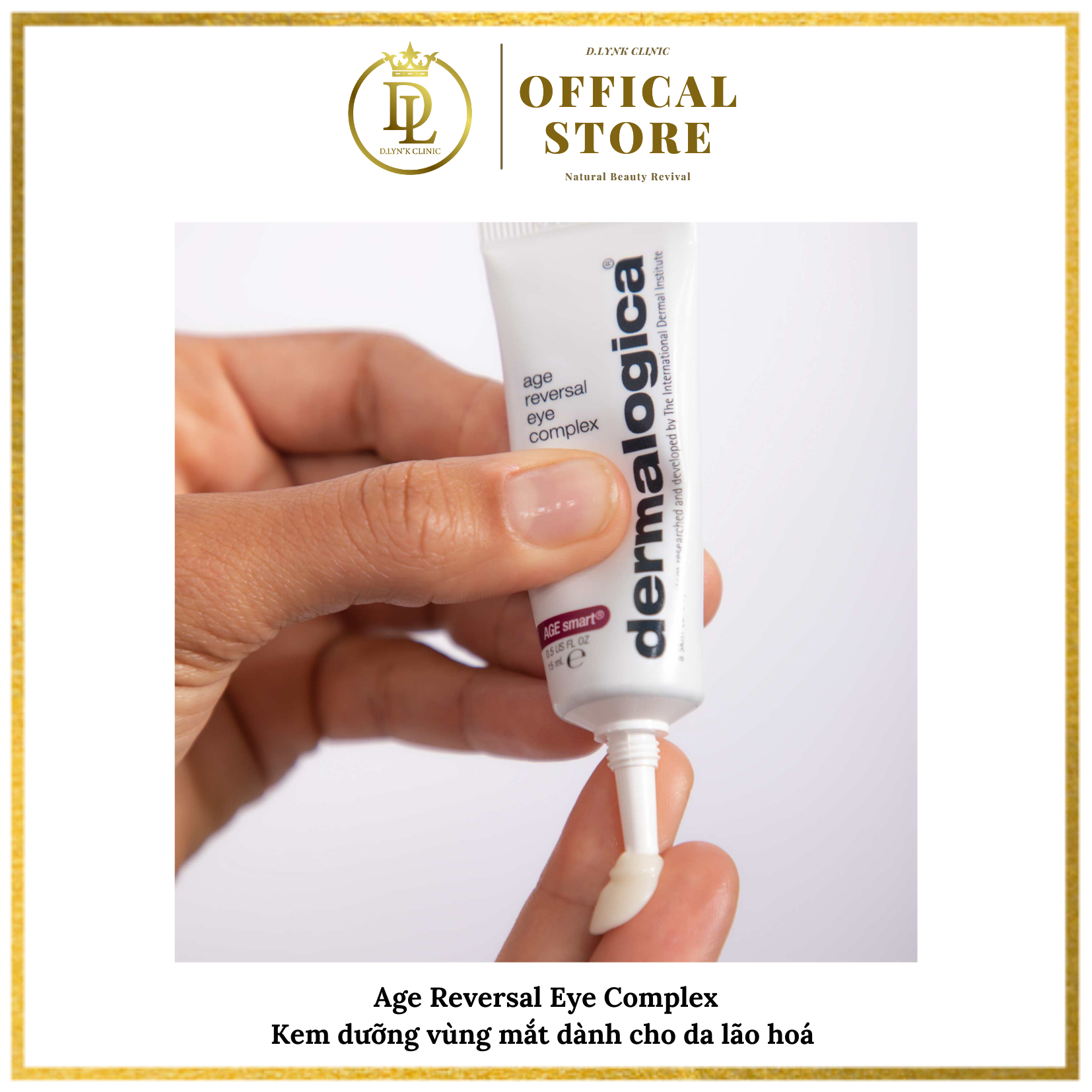 Kem dưỡng vùng mắt Dermalogica Age Reversal Eye Complex 15ml dành cho da lão hóa