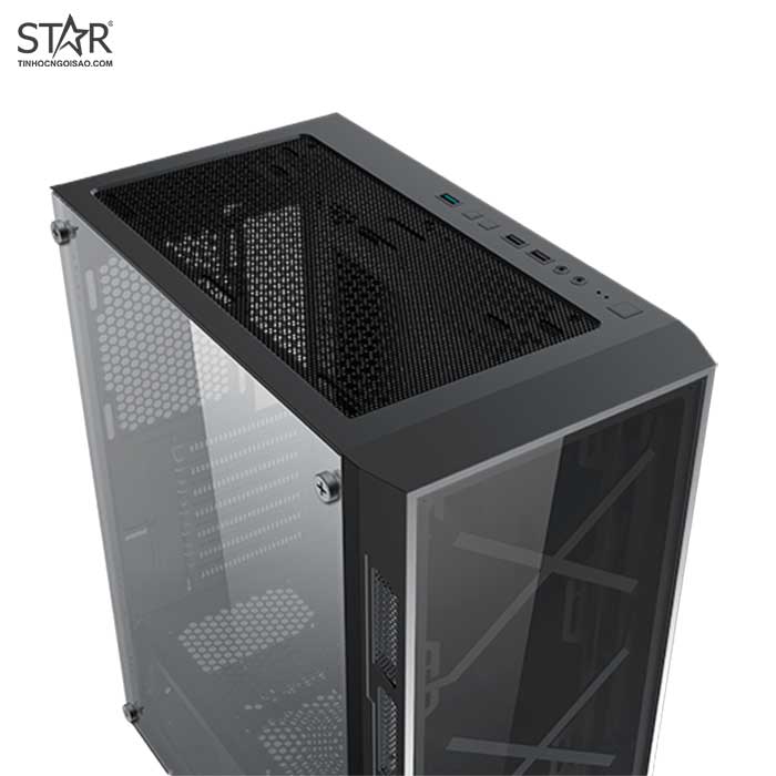 Thùng máy Case MIK TN10 Mid Tower  - Hàng chính hãng