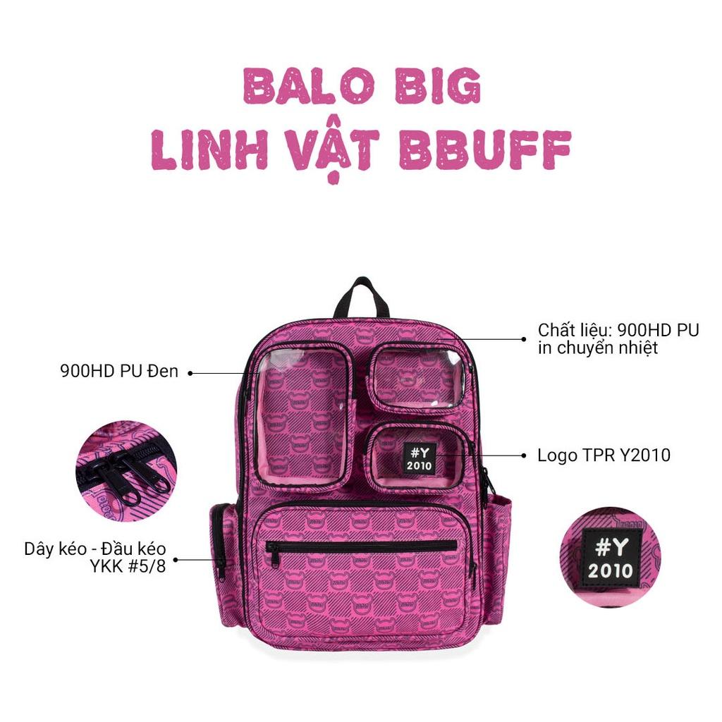 Balo Thời Trang Cao Cấp Thương Hiệu Y2010 Big Linh Vật Bbuff Ver4 20371