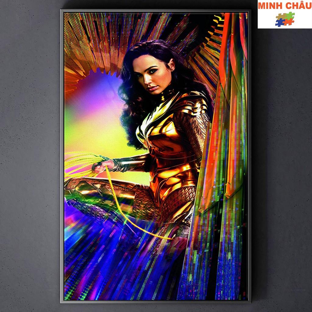 Tranh Canvas | Tranh treo tường trang trí SIÊU ANH HÙNG - WONDER WOMEN 11