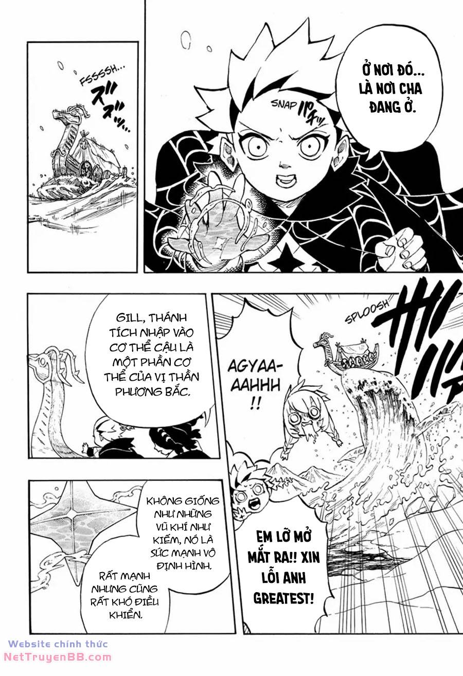 gill: "không ai có thể đánh bại ta khi ta dùng rìu!" chapter 16 8