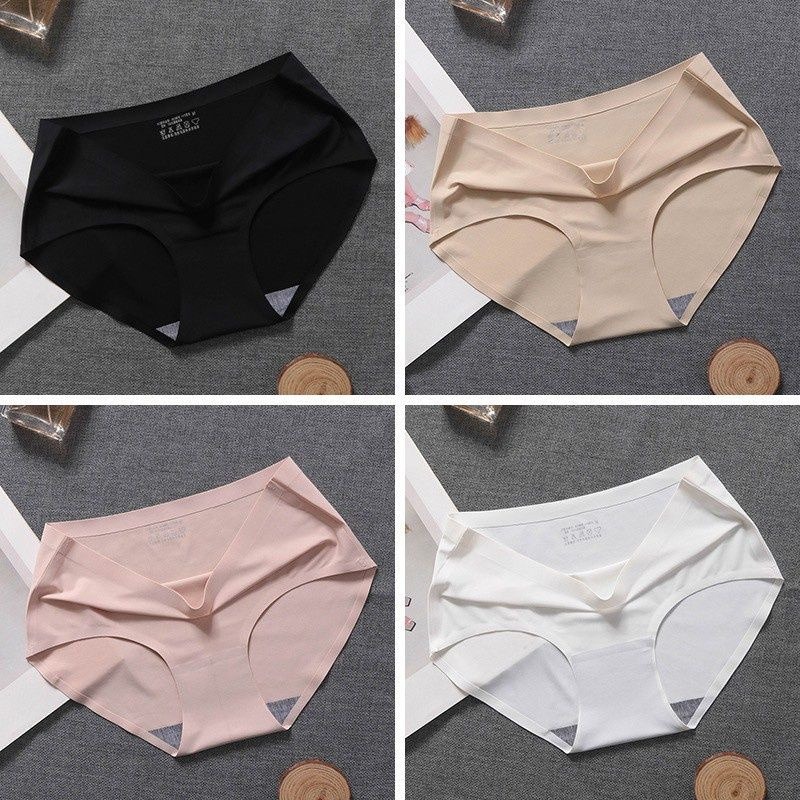 Set 5 Quần Lót Nữ Kháng Khuẩn Cao Cấp Nhật Bản Chất Cotton Nhăn - Kháng Khuẩn, Thông Hơi, Thoáng Khí, Co Giãn 4 Chiều Siêu Tốt - Hàng Chính Hãng