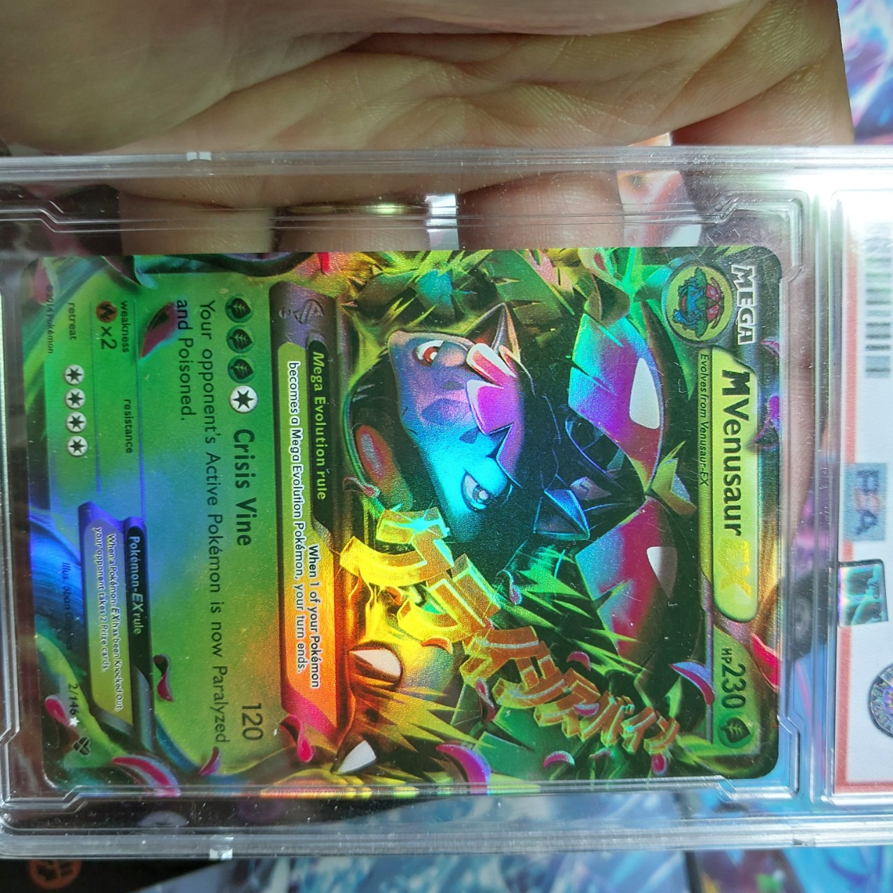 card Pokemon MVenusaur Evolves EX 2 146 ếch kỳ diệu 1459 d5 NF3 1-5